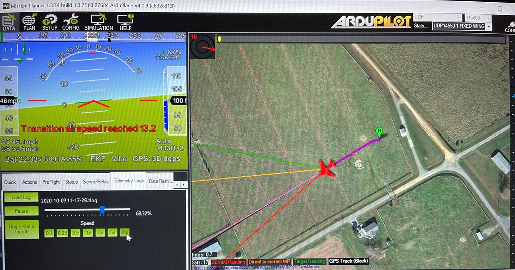 VTOL Transition Display On MP Mission Planner ArduPilot Discourse