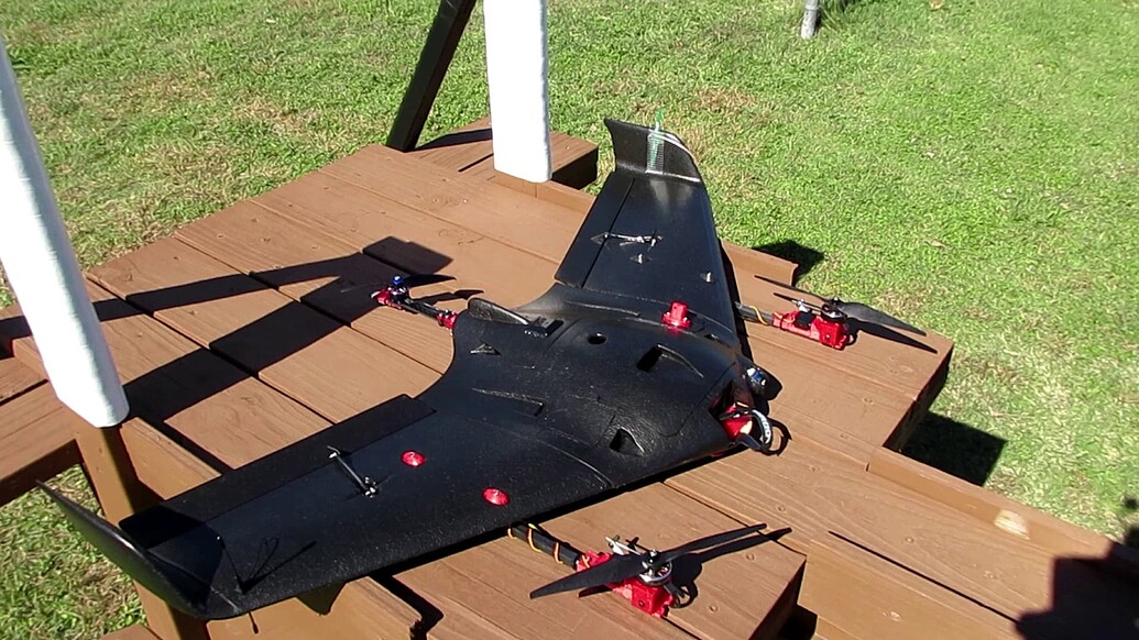 Ar Pro Wing Conversion To Tilttri Quadplane Vtol Plane Ardupilot