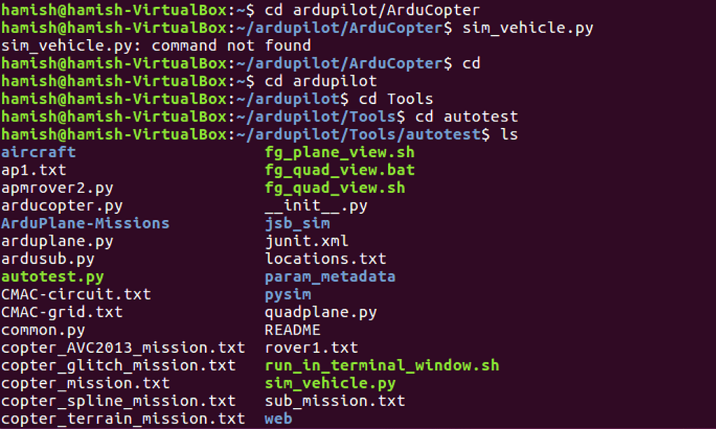 Sim_vehicle.py No Command Found - Copter Simulation - ArduPilot Discourse