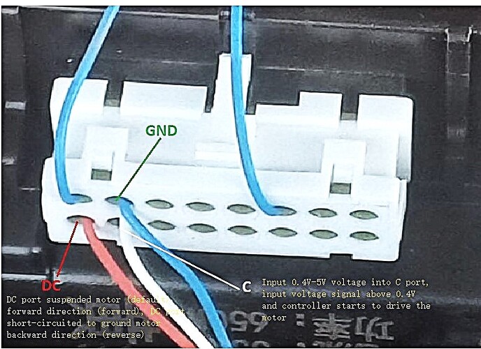 Main Connector Pinout