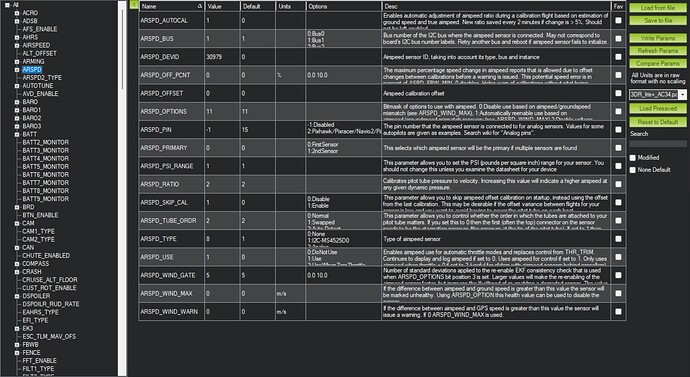 Parameters_Airspeed