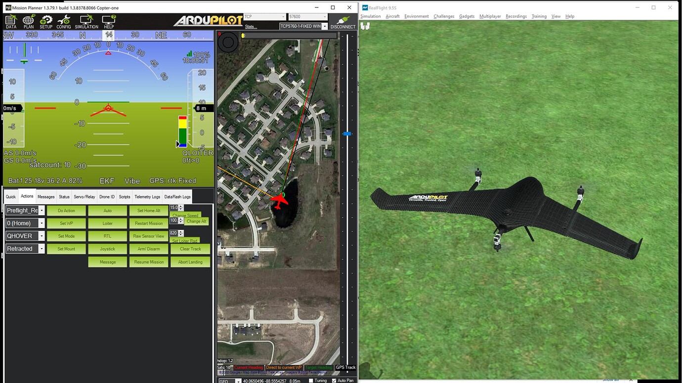 Help Setting Up Arace Griffin QuadPlane In SITL With Realflight ...