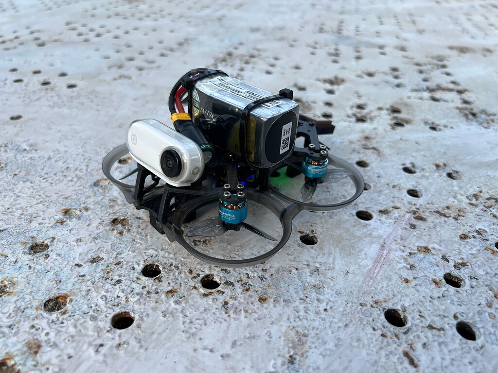 Testing of MTF01 OPTICAL FLOW & LIDAR SENSOR on 2Inch FPV Drone With