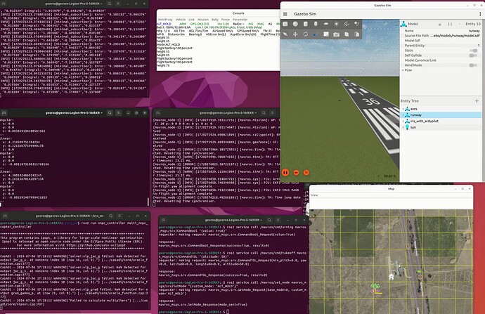 SITL Autonomous Copter Operation