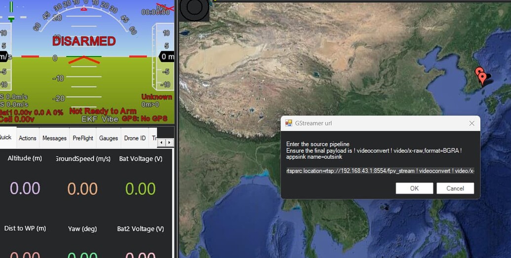 Displaying H16 pro video on mission planner? - Mission Planner ...