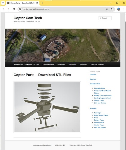 Copter Parts Screenshot