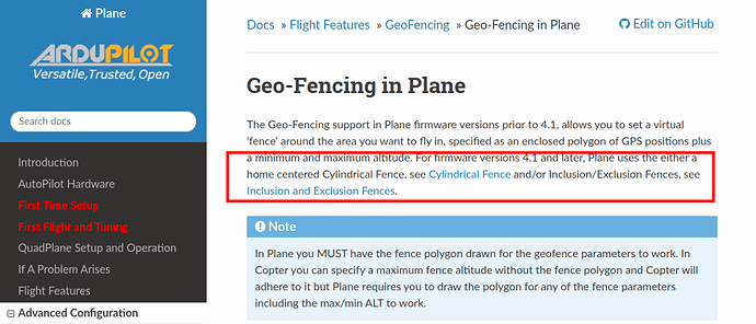 GeoFenc-Plane
