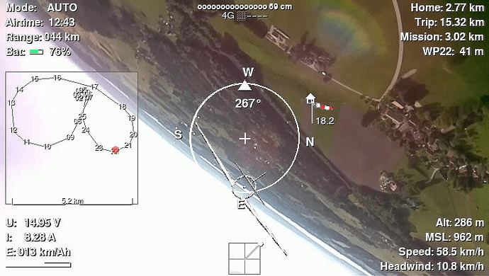 EKF2 IMU0 yaw aligned to GPS velocity