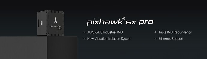 Pixhawk 6X Pro - Web Banner 1920x550