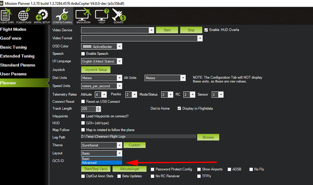 Full parameter list has disappeared - Mission Planner - ArduPilot Discourse