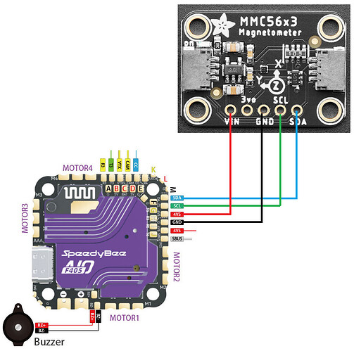 speedbee-compass-wiring