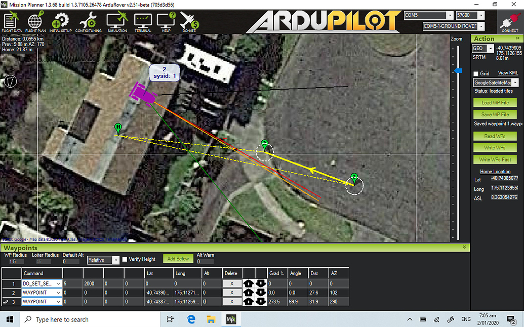 Turn on channel 5 when auto mode is selected General ArduPilot