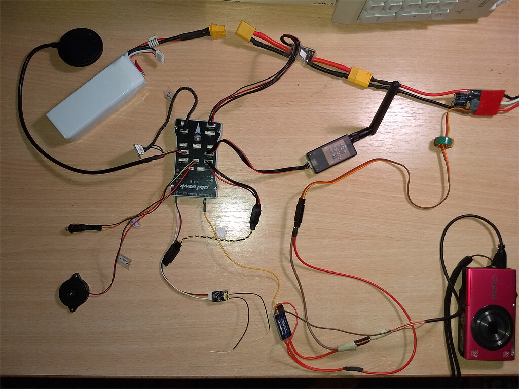 How to connect servo motors for Aileron, Elevator and Rudder? Planes