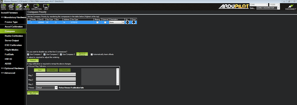 PreArm Compass not calibrated ArduCopter ArduPilot Discourse