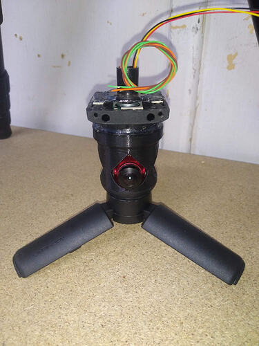 v3 Payload Prototype with motor - FPV CAM