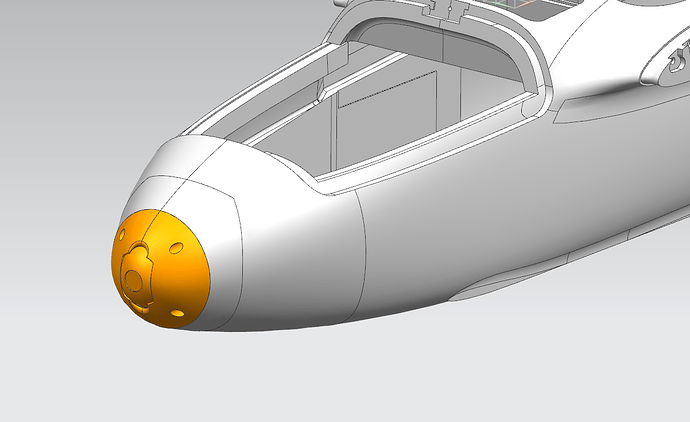 奋斗者机头摄像头安装（Fighter Head Camera Mount）A
