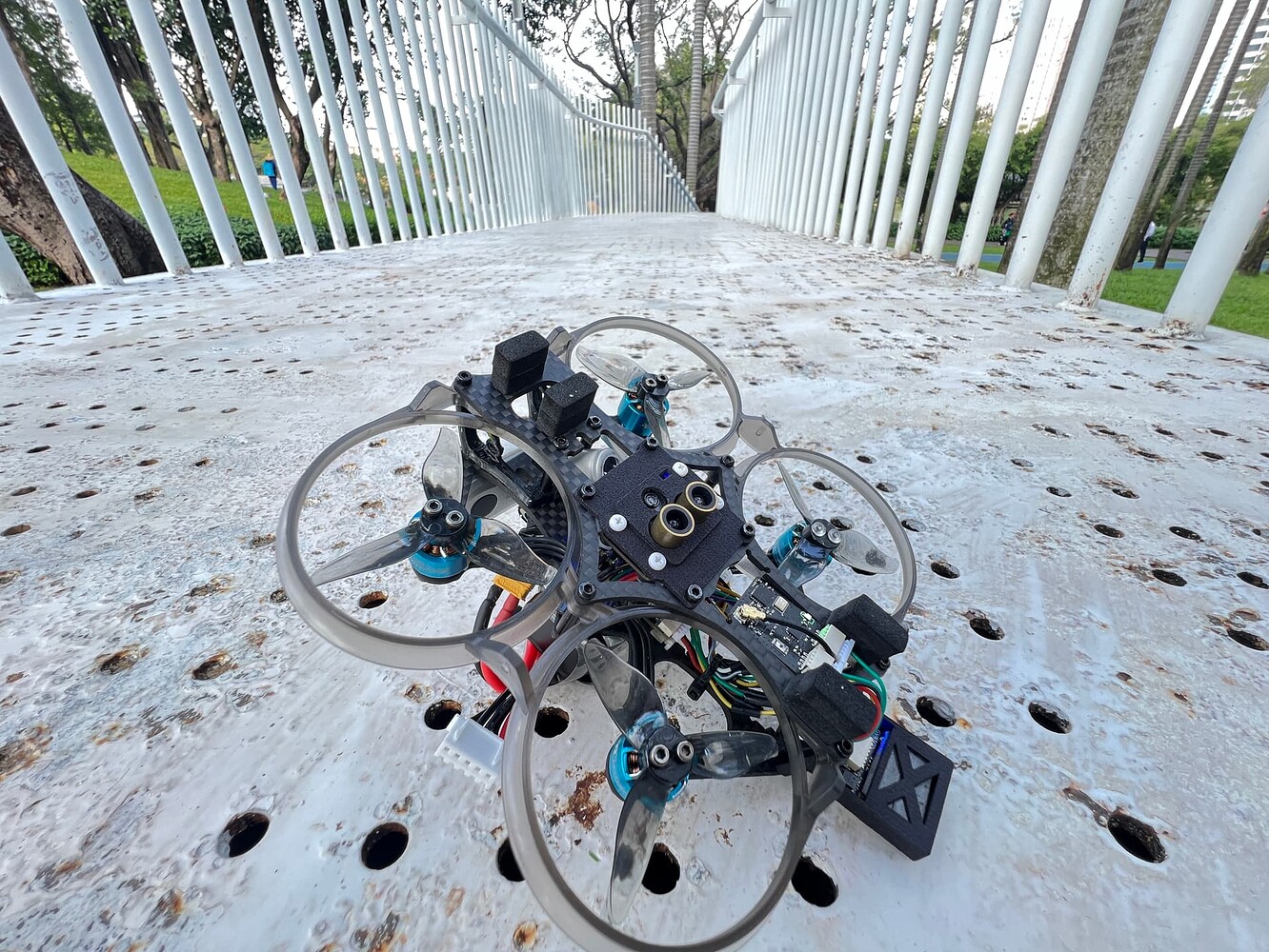 Testing of MTF01 OPTICAL FLOW & LIDAR SENSOR on 2Inch FPV Drone With Ardupilot Other