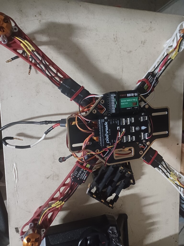 Can bheli 30a emax esc calibrate once Copter 4.4 ArduPilot