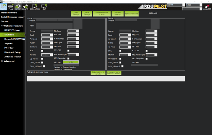 MP 1.3.79 Sik Radio 2.0 - Mission Planner - ArduPilot Discourse