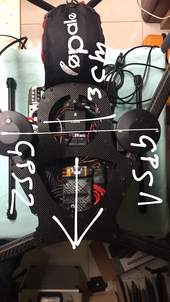 Gps x,y,z orientation when AHRS set to 180 Copter 3.6 ArduPilot