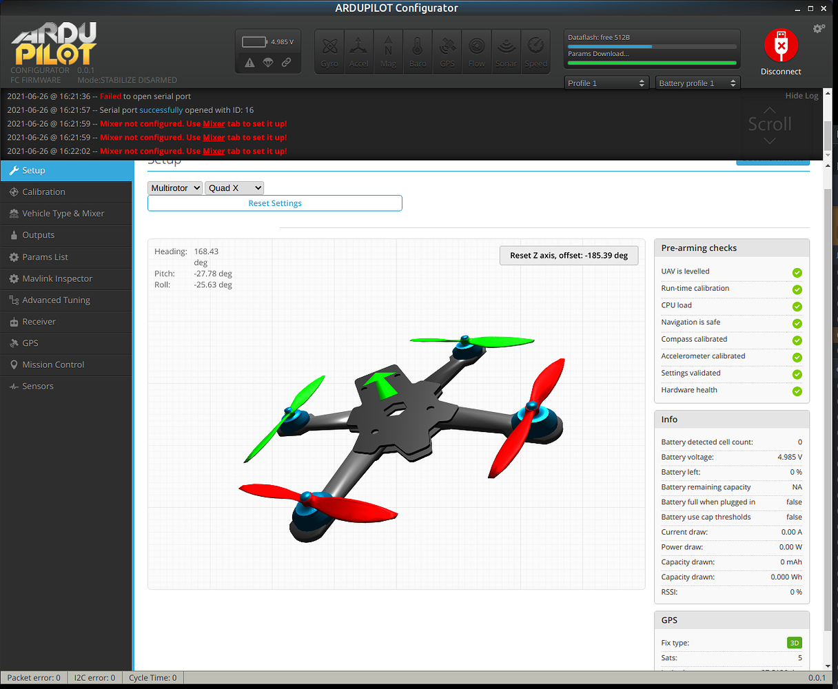 ArduConfigurator, a new GroundControlStation software based on modern