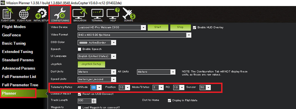 Mavlink update rates 3.6.0 vs 3.5.6 Copter 3.6 ArduPilot Discourse