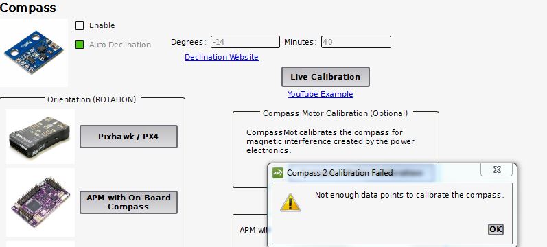 Pixhawk 2.1 Cube won t take compass calibration Pixhawk 2