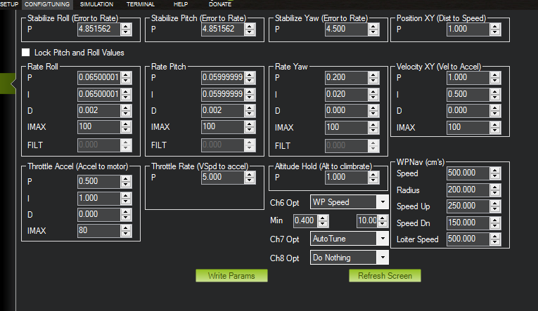 F450 Frame PID s and descent Copter 3.2 ArduPilot Discourse