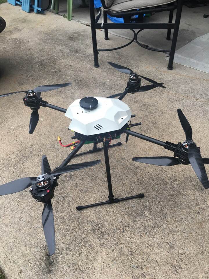 homemade quadcopter frame