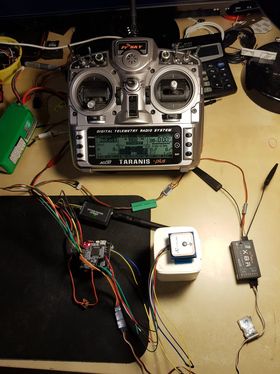 F405-STD Yaapu working, 5v from FC only