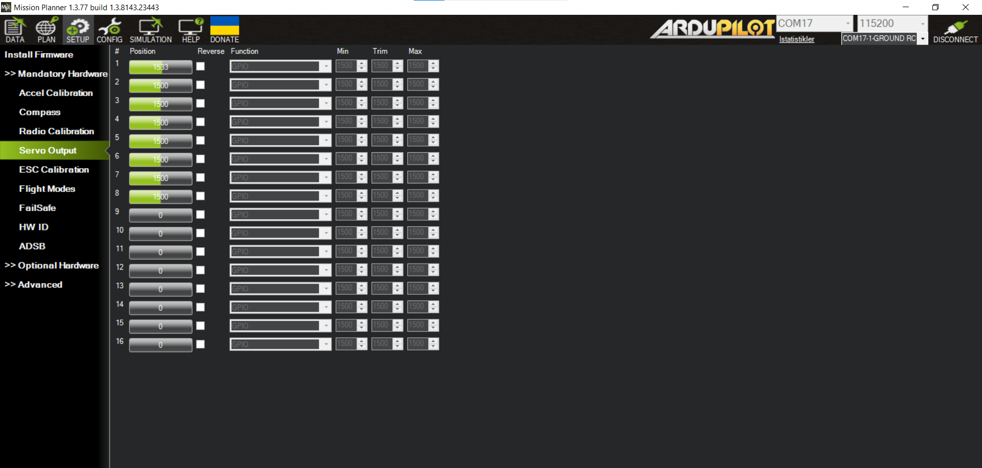 Ardurover 2.51 Servo Output ArduRover ArduPilot Discourse