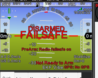 PreArm Radio failsafe on Copter 4.3 ArduPilot Discourse