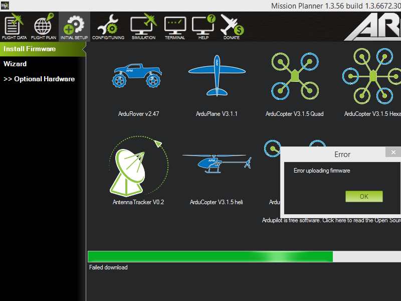 Error in mission planner Linux Mission Planner ArduPilot Discourse