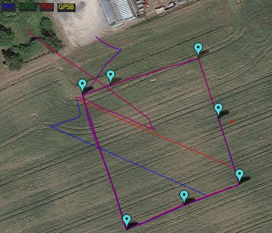 GPS glitch and then large location offset Copter 3.6 ArduPilot