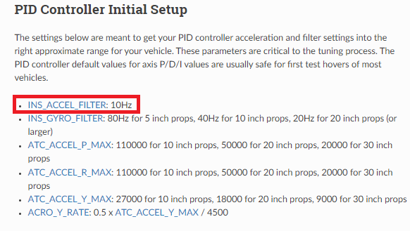 ins accel filter