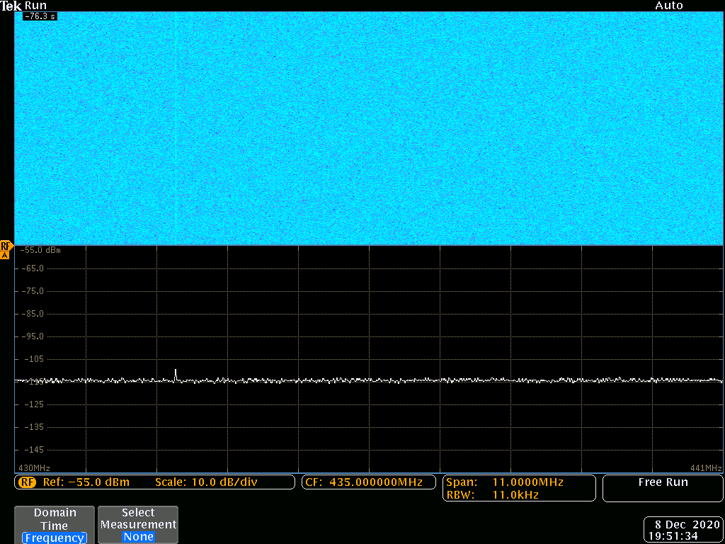 03 EMC ambient output 435 MHz