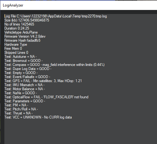 SITL_Log_Analyzer